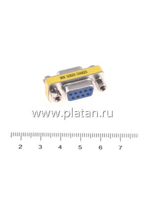 DB9F-DB9F, Переходник короткий
