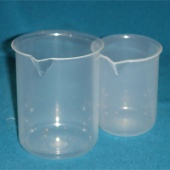 Стакан низкий Экросхим без шкалы: 100 мл ПП