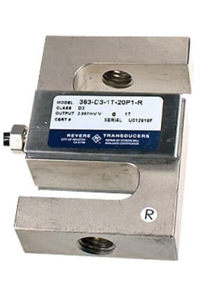 00363-001T-D3-00F, 363-1000кг, класс С3, легированная сталь с никелевым покрытием, тензод