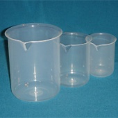 Стакан низкий Экросхим без шкалы: 250 мл ПП