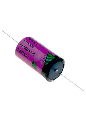 SL-2880/P, батарейка Li-SOCl2 3.6В 19.0Ачас Д32.9*61.5 -55+85гр аксиал