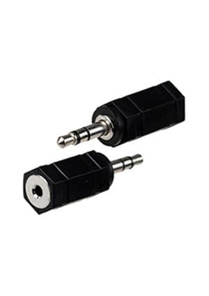 2-011, переход 3.5мм "шт" стерео - 2.5мм "гн" стерео пластик