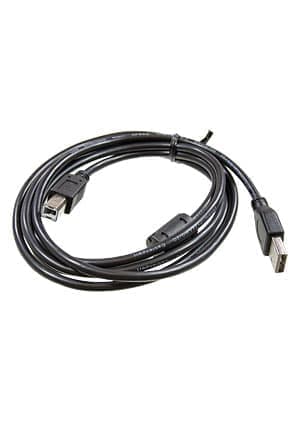 AM/BM, Кабель USB 2.0 Pro/BM, экран, феррит.кольцо, черн., 1,8м пакет