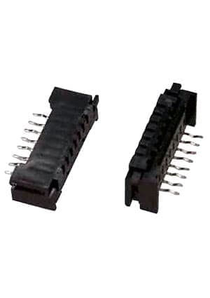 06FDZ-ST(S)(LF)(SN), ZIF розетка на плату 2.54мм 6конт. угл.