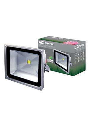 SQ0336-0004, Прожектор светодиодный СДО50-1 50Вт, серый,