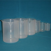 Стакан низкий Экросхим без шкалы: 1000 мл ПП