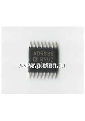 AD9835BRUZ, Генератор синтезатор частоты, 10-бит, 50МГц [TSSOP-16]