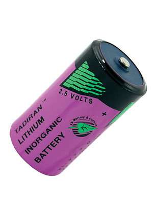 SL-2770/S, батарейка Li-SOCl2 3.6В 3.6Ачас Д26.2*50 -55+85гр