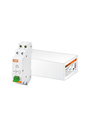 SQ0214-0017, Выключатель кнопочный c фиксацией и индикацией ВК-47M 1НО;1НЗ зеленый