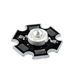 ARPL-STAR-1W, UV400,  UV-диод 1W, на радиатор