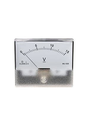 MU-52E, измерительная головка 0-15В постоянного тока