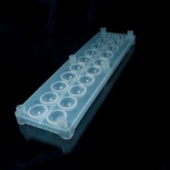 Планшетка Экросхим: для капельных реакций 20 ячеек ПЭ