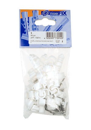 73014 СКОБЫ ЭЛ.УСТАНОВОЧНЫЕ КРУГЛ. 9