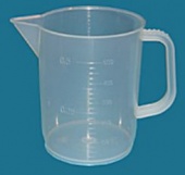 Мензурка Экросхим с ручкой: 500 мл ПП