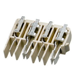 2058703-2, разъем для светодиод.плат на 4 контакта