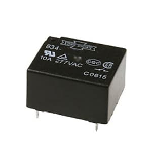 834-1A-B-C 5VDC, Реле 1зам. 5В / 10A, 277V