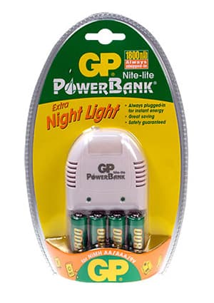 GP PB11GS180, BC4  зарядное устройство