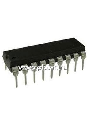 MCP2510-I/P, CAN контроллер с SPI интерфейсом [DIP-18]