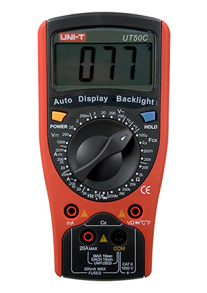 UT50C, цифровой мультиметр