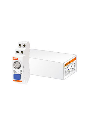 SQ0214-0001, Выключатель кнопочный с индикацией ВКИ-47 синий (LED) 2НО;1НЗ AC/DC