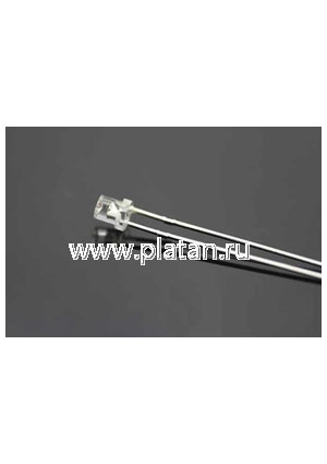 BL-L333UYC, Светодиод желтый 140" d=3мм 400мКд 590нМ (Ultra Yellow)