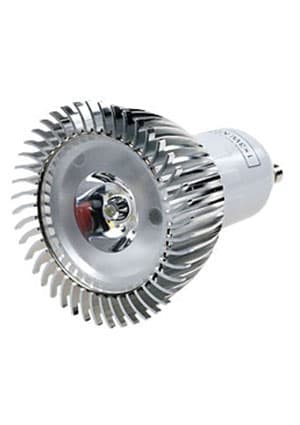 FEX105 GU10, 1x3W 220В лампа светодиодная, цвет теплый белый