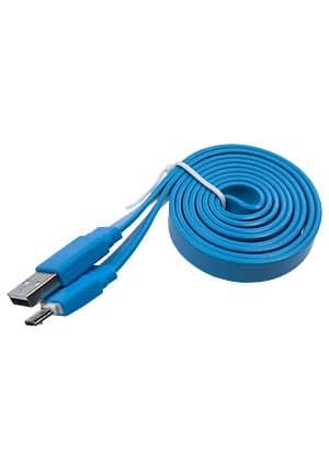 USB TO MICRO USB BIG FLAT 1M, шнур для моб. устр.