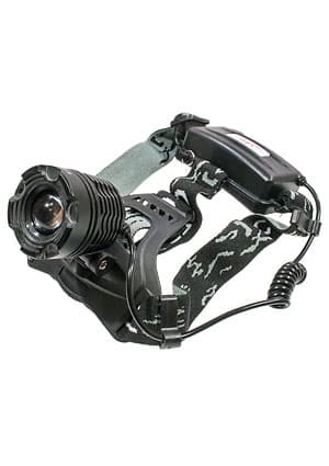 Q-2188-T6, Фонарик наголовный, 10000W, 2 аккум. BRC18650