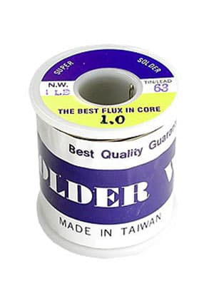SOLD.WIRE, 0.7MM, 1LB/ROLL (SN 63%), 63%Sn припой-проволочный 0.7мм с канифолью 454г