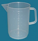 Мензурка Экросхим с ручкой: 2000 мл ПП