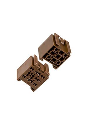 185403-4, универс.колодка автомоб.реле Modular Relay Holder