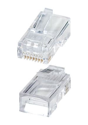 TP8P8C (RJ45) ВИЛКА, сетевая на кабель