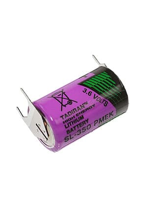 SL-350/PT, батарейка Li-SOCl2 3,6В 1,2Ачас Д14.7*25.2мм -55+85гр