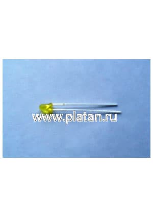 BL-L314IRCY, ИК светодиод 40" d=3мм 850нм, желтая линза