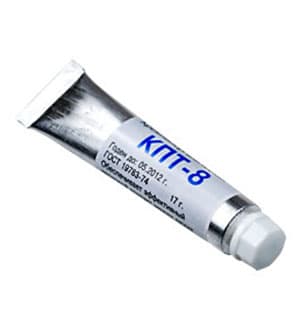 КПТ-8 ПАСТА ТЕПЛОПРОВОДНАЯ 18Г. ТЮБИК МЕТАЛЛ (ТЕРМОПАСТА)