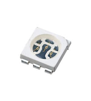 ARL-5060UBС3, светодиод синий PLCC6 500мКд (H236B,3-chip)