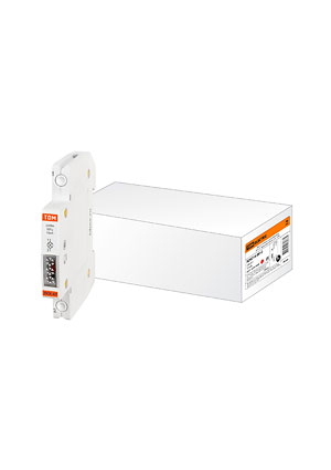 SQ0214-0012, Лампа сигнальная компактная ЛСК-47 красная (LED) AC/DC