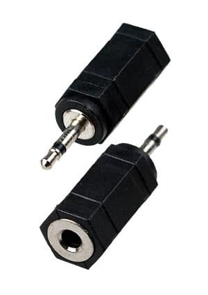 2-000 (NP-594A), переход 2.5мм "шт" моно -3.5мм "гн" моно пластик