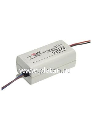 APV-12-12, AC/DC LED, 12В,1А,12Вт,IP30 блок питания для светодиодного освещения