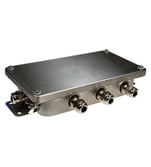 AJB-6, соед.коробка на 6 датчиков, нерж. сталь