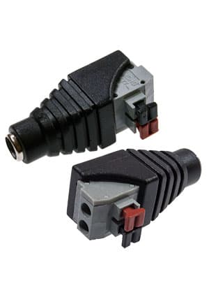 14-0315-2, разъем питания гнездо 2.10х5.50 с быстрозажимной колодкой