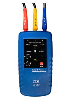 DT-902, индикатор порядка обмоток эл двиг направл вращ чередования фаз