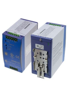 DRAN120-24A, AC-DC Din, 120Вт, выход 24В/5A рег. вых