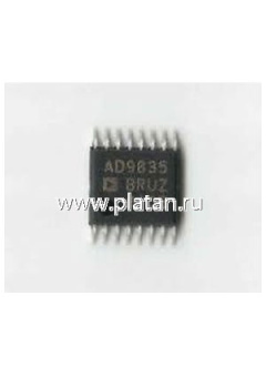 AD9835BRUZ, Генератор синтезатор частоты, 10-бит, 50МГц [TSSOP-16]