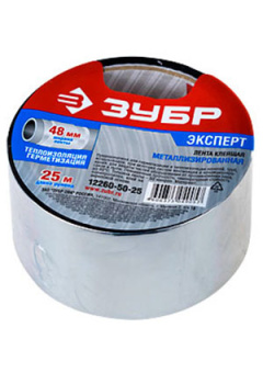 12260-50-25 ЛЕНТА КЛЕЯЩАЯ МЕТАЛЛИЗИРОВАННАЯ 48ММХ25М