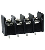 T14-BM11-04, клеммник барьерный 4конт. 9,5мм