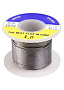 SOLD.WIRE, 1.0MM, 100GM/ROLL (SN 63%), 63%Sn припой-проволочный 1мм с канифолью 100г