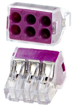 773-326 ЭЛЕКТРОМОНТАЖНЫЕ ЭКСПРЕСС-КЛЕММЫ 6Х2.50 КВ.ММ БЕЗ ПАСТЫ