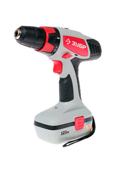 ЗДА-12-2 КИ, Дрель- шуруповерт аккум-ная 12V, 10мм, кейс 0-400/0-1150 об/мин