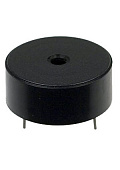 HPA24AX   излуч-ль звука пьез. с ген., 12В, 3,4кГц, d=23,5мм, h=9,5мм, Генератор звука пьезокерамиче